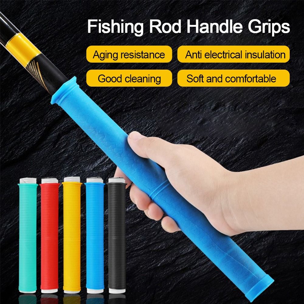 Fishing Rod Case - 실리콘 낚싯대 손잡이 랩 미끄럼 방지